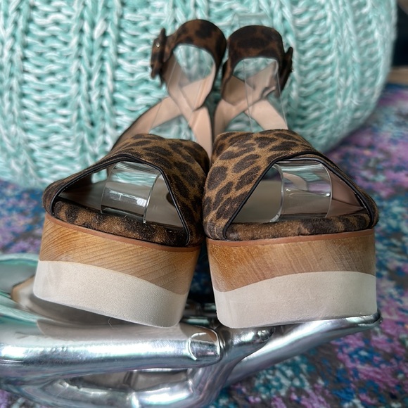 🐆Veronica Beard Wynie Platform Sandals🐆 - Picture 11 of 14